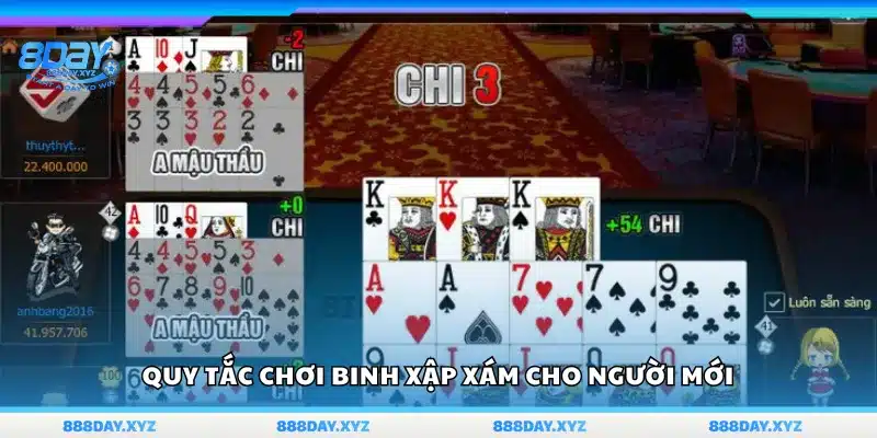 Hướng dẫn luật binh xập xám đơn giản, dễ nắm bắt