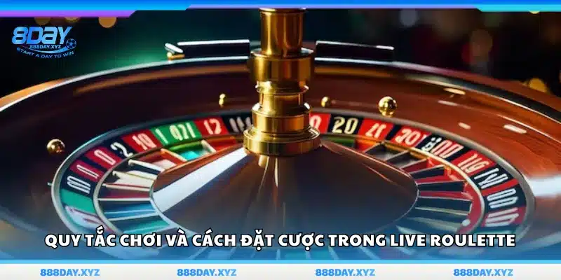 Luật chơi và phương pháp cược trong Live Roulette